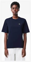 Lacoste Γυναικείο T-shirt Μπλε Σκούρο από το Spartoo