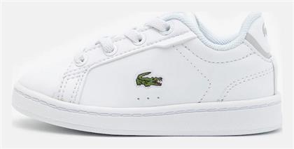 Lacoste Παιδικά Sneakers Λευκά