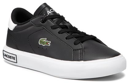 Lacoste Παιδικό Sneaker Powercourt για Αγόρι Μπεζ από το Modivo