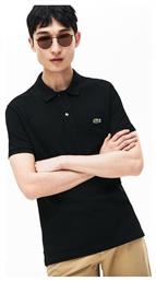 Lacoste Petit Piqué Ανδρικό T-shirt Polo Μαύρο από το Spartoo