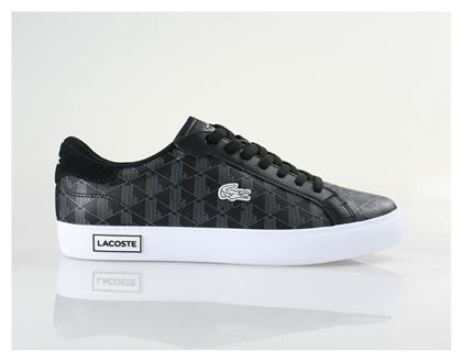 Lacoste Powercourt Ανδρικά Sneakers Black / White