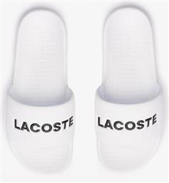 Lacoste Slides σε Λευκό Χρώμα