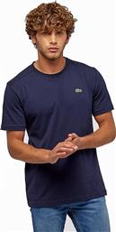 Lacoste Technical Jersey Ανδρικό Αθλητικό T-shirt Κοντομάνικο Navy Μπλε από το Notos