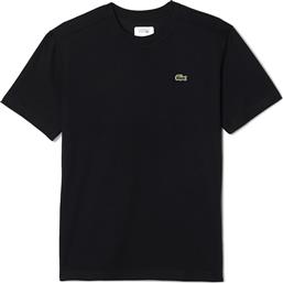 Lacoste Technical Jersey Αθλητικό Ανδρικό T-shirt Μαύρο TH7618-031 από το Notos