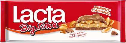 Lacta Big Time Σοκολάτα Γάλακτος Peanut Caramel 276gr Κωδικός: 22825766