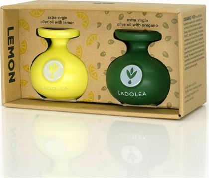Ladolea Set Extra Virgin Olive Oil with Lemon & Oregano (2x80ml) από το Yolenis