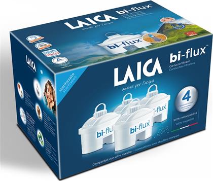 Laica Ανταλλακτικό Φίλτρο Νερού για Κανάτα από Ενεργό Άνθρακα Bi-Flux Universal 4τμχ από το Media Markt