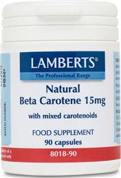 Lamberts Beta Carotene Natural 15mg 90 κάψουλες από το Pharm24