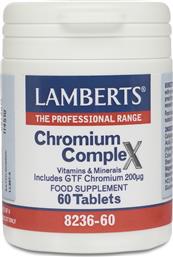 Lamberts Chromium Complex 200μg 60 ταμπλέτες