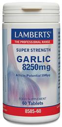 Lamberts Garlic 8250mg 60 ταμπλέτες από το CareLife