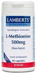 Lamberts L-Methionine 500mg 60 κάψουλες Unflavoured