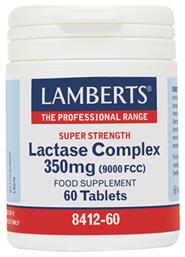Lamberts Lactase Complex 350mg 60 ταμπλέτες