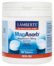 Lamberts MagAsorb 150mg 180 ταμπλέτες από το Pharm24