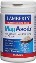 Lamberts MagAsorb Magnesium Powder 375mg 165gr