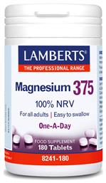 Lamberts Magnesium 375 375mg 180 ταμπλέτες από το CareLife