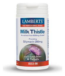 Lamberts Milk Thistle 6250mg 90 ταμπλέτες