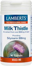 Lamberts Milk Thistle 8500mg Γαϊδουράγκαθο 90 ταμπλέτες