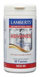 Lamberts Multi-Guard Advance Πολυβιταμίνη για Ενέργεια, Ενίσχυση του Ανοσοποιητικού & τα Μαλλιά κατάλληλη για ενήλικες 50+ 60 ταμπλέτες