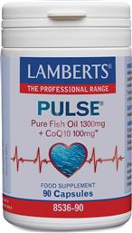 Lamberts Pulse Pure Fish Oil 1300mg & CoQ10 100mg Ιχθυέλαιο 90 κάψουλες από το Pharm24