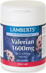 Lamberts Valerian 1600mg 60 ταμπλέτες από το Pharm24