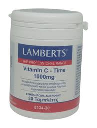 Lamberts Vitamin C Time Βιταμίνη 1000mg 30 ταμπλέτες από το CareLife