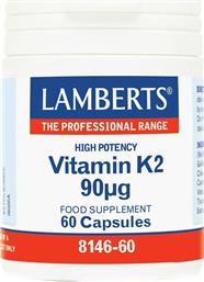 Lamberts Vitamin K2 90MCG 60 κάψουλες από το Pharm24