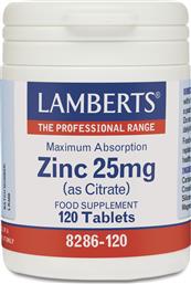 Lamberts Zinc 25mg (Citrate) 120 ταμπλέτες από το Pharm24