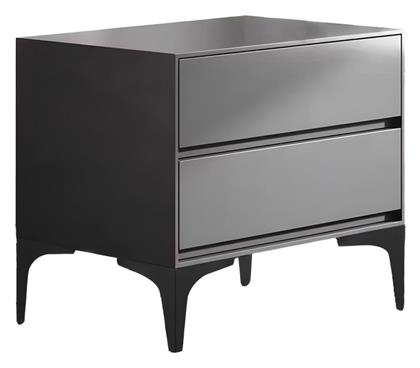 Lamesa Ξύλινο με Μεταλλικά Πόδια Μαύρο 50x40x48cm 072-000144