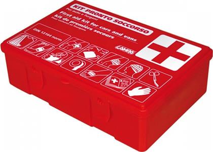 Lampa Φαρμακείο Αυτοκινήτου Κουτί με Εξοπλισμό Κατάλληλο για Πρώτες Βοήθειες / Εγκαύματα από το Plus4u