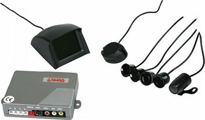 Lampa Σύστημα Παρκαρίσματος Αυτοκινήτου με Κάμερα / Οθόνη / Buzzer και 4 Αισθητήρες σε Μαύρο Χρώμα από το Plus4u