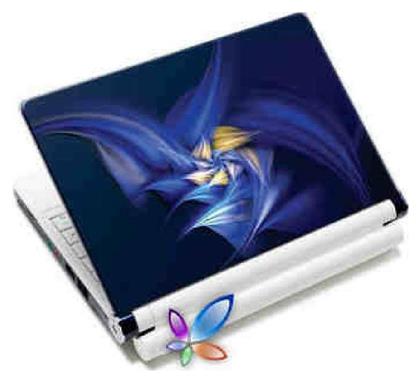 Lamtech Skin Blue Flower αυτοκόλλητο για Laptop 12.4'' Μπλε