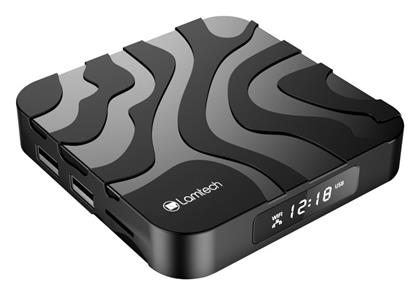 Lamtech TV Box LAM023473 LAM023473 6K UHD με WiFi USB 2.0 4GB RAM και 32GB Αποθηκευτικό Χώρο με Λειτουργικό Android 10.0