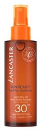 Lancaster Sun Beauty Satin Dry SPF30 Αντηλιακό Λάδι 150ml