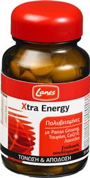 Lanes Xtra Energy Βιταμίνη για Ενέργεια 30 ταμπλέτες