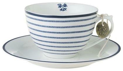 Laura Ashley Blueprint Φλιτζάνι Cappuccino από Πορσελάνη Candy Stripe 260ml από το Kouzinika