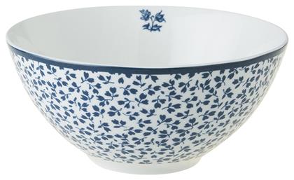 Laura Ashley Floris Μπωλ Σερβιρίσματος Δημητριακών Στρογγυλό από Πορσελάνη Μπλε με Διάμετρο 16εκ.