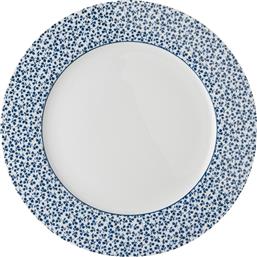 Laura Ashley Πιάτο Ρηχό Blueprints Floris Στρογγυλό 26cm