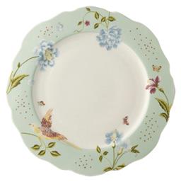 Laura Ashley Πιάτο Ρηχό Mint Irregular Στρογγυλό 24.5cm από το Kouzinika