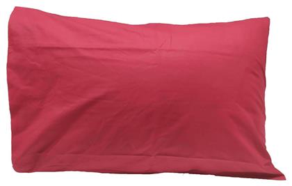 Le Blanc Cotton Line Σετ Μαξιλαροθήκες με Φάσα 50x70εκ. Red