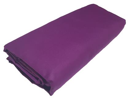 Le Blanc Σεντόνι Διπλό με Λάστιχο 150x200x20 Cotton Line Μωβ