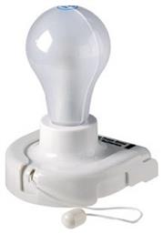 LED Φωτιστικό Γλόμπος για Ντουλάπες με Μπαταρία, Φωτοκύτταρο και Αυτοκόλλητο Τοποθέτησης Stick Up