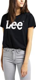 Lee Γυναικείο T-shirt Μαύρο με Στάμπα από το Modivo