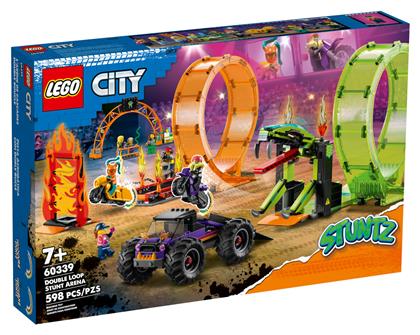 Lego City Double Loop Stunt Arena για 7+ Ετών