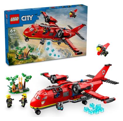 Lego City Fire Rescue Plane για 6+ ετών