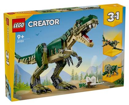 Lego Creator 3-in-1 T. Rex για 9+ Ετών από το Plus4u