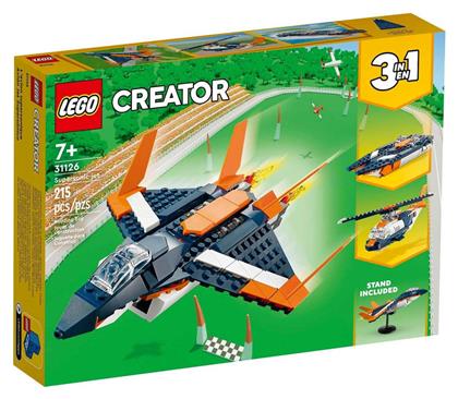 Lego Creator Supersonic Jet για 7+ Ετών