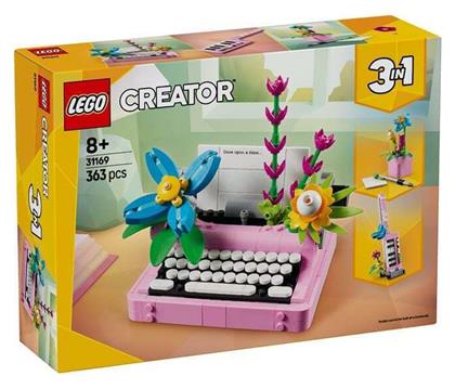 Lego Creator Typewriter with Flowers για 8+ Ετών 363τμχ
