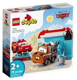 Lego Duplo Lightning McQueen & Mater's Car Wash Fun για 2+ Ετών