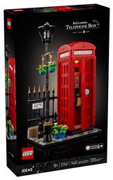 Lego Ideas Red London Telephone Box για 18+ Ετών 1460τμχ