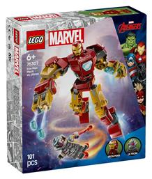 Lego Marvel Iron Man Mech vs. Ultron για 6+ Ετών 101τμχ